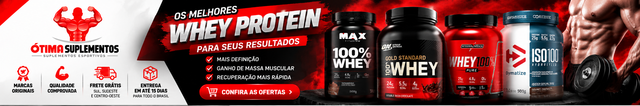Ofertas de whey protein